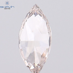0.14 CT Marquise Shape Natural Diamond Pink Color VS2 Clarity (5.15 MM)