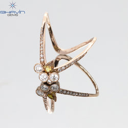 14K & 18K, 指輪, ペアーダイヤモンド, 天然ダイヤモンドリング, イエローダイヤモンド, ブラウンダイヤモンド, 婚約指輪, 結婚指輪, ダイヤモンドリング, BJR-72