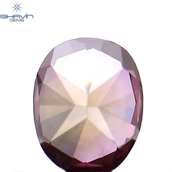 0.23 CT Oval Shape Natural Loose Diamond Pink Color VS1 Clarity (4.33 MM)