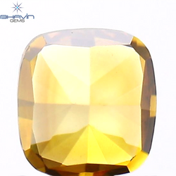 0.29 CT Cushion Shape Natural Diamond Red Color VS1 Clarity (3.60 MM)