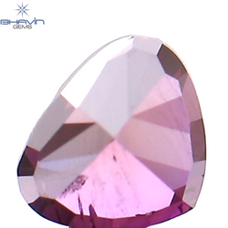 0.21 CT Heart Shape Natural Loose Diamond Pink Color SI2 Clarity (3.88 MM)