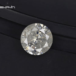 0.99 CT Round Shape Natural Loose Diamond White Color I3 Clarity (6.40 MM)