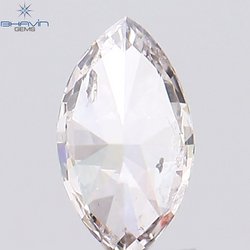 0.22 CT Marquise Shape Natural Loose Diamond Pink Color SI2 Clarity (5.34 MM)