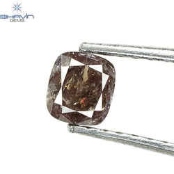 0.05 CT クッションシェイプ 天然ダイヤモンド ピンク色 VS1 クラリティ (2.06 MM)