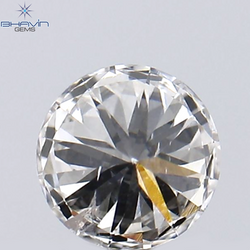 0.22 CT Round Shape Natural Loose Diamond White (G) Color SI1 Clarity (3.85 MM)