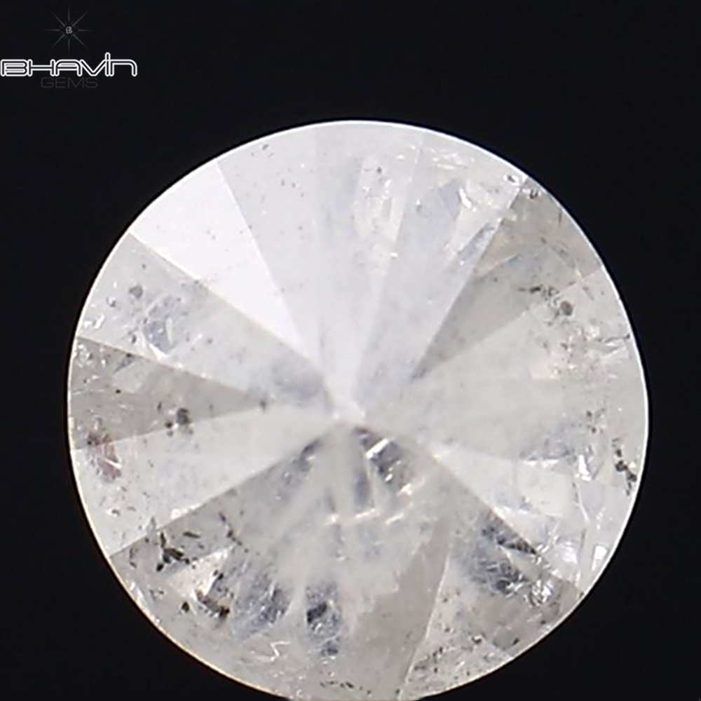 1.06 CT Round Shape Natural Loose Diamond White Color I3 Clarity (6.38 MM)