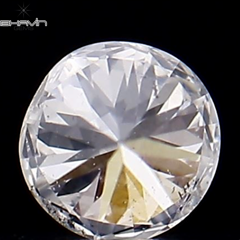0.06 CT Round Shape Natural Loose Diamond White Color SI1 Clarity (2.40 MM)