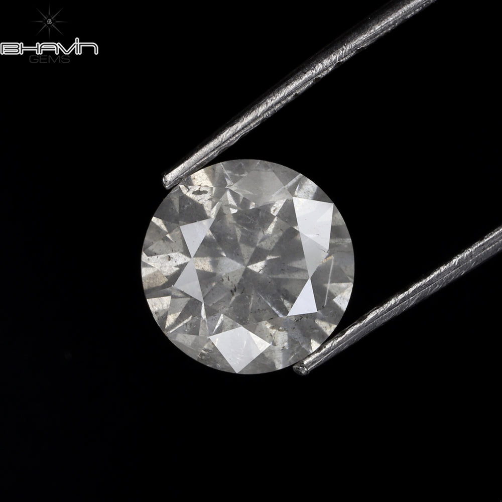 1.55 CT Round Shape Natural Loose Diamond White Color I3 Clarity (7.30 MM)