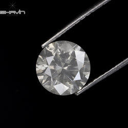 1.55 CT Round Shape Natural Loose Diamond White Color I3 Clarity (7.30 MM)