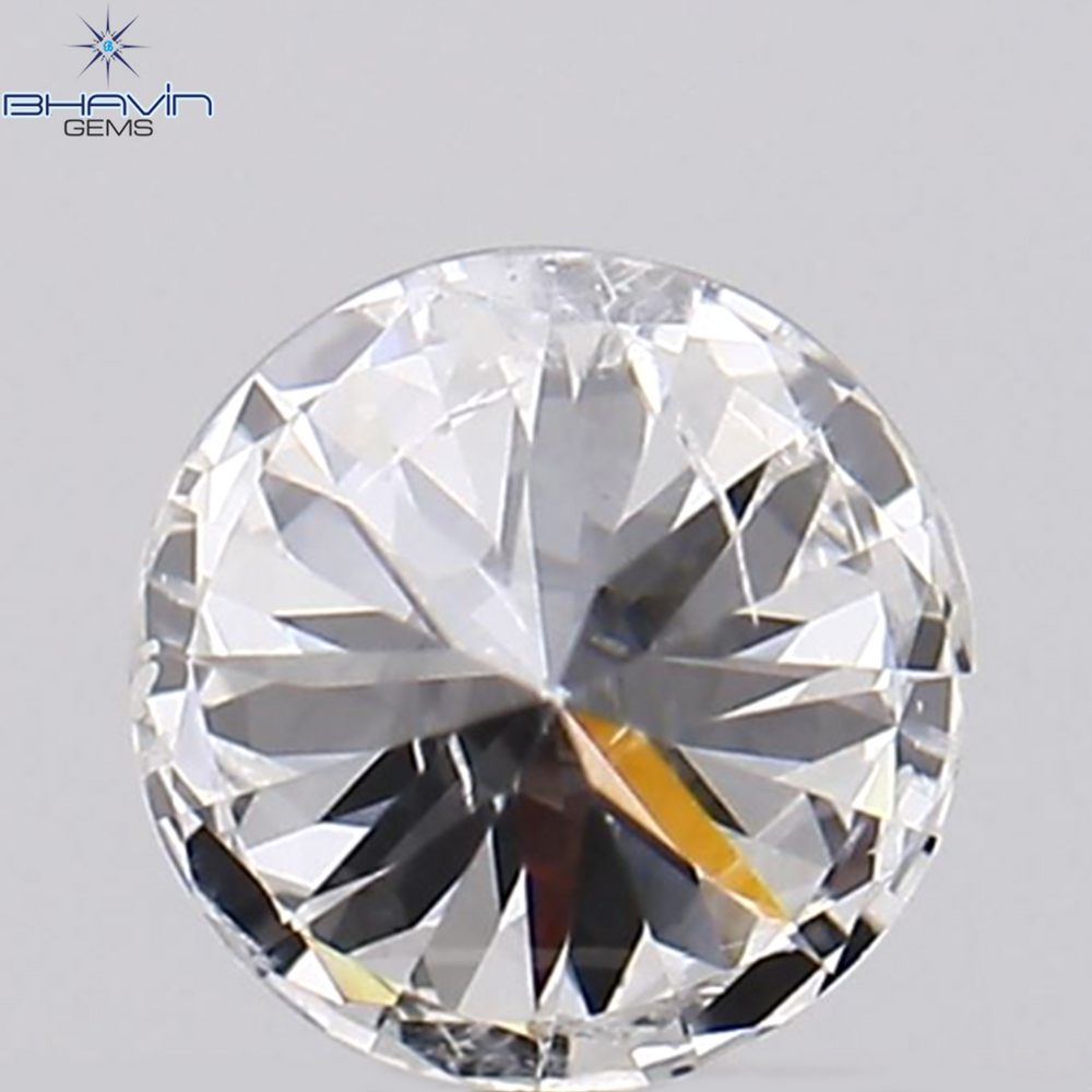 0.21 CT Round Shape Natural Loose Diamond White(G) Color SI2 Clarity (3.56 MM)