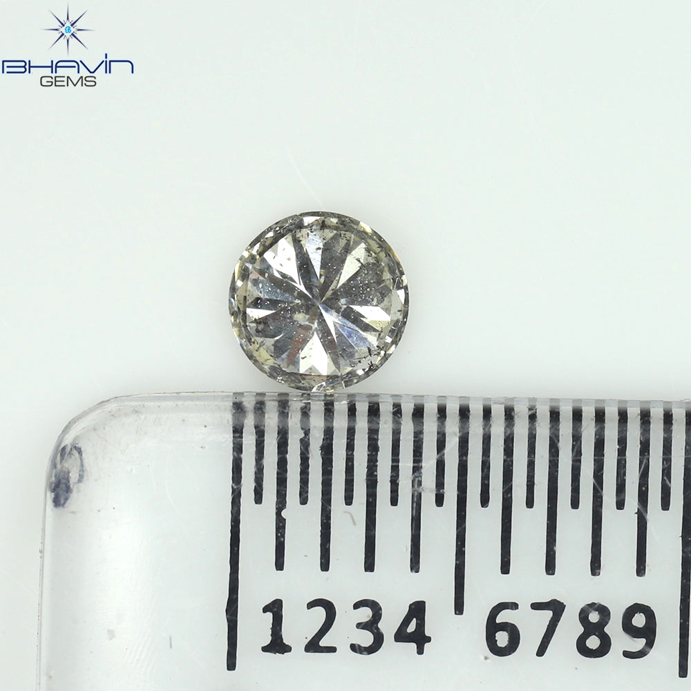 0.25 CT Round Shape Natural Loose Diamond White(H)  Color SI2 Clarity (3.99 MM)
