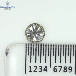 0.25 CT Round Shape Natural Loose Diamond White(H)  Color SI2 Clarity (3.99 MM)