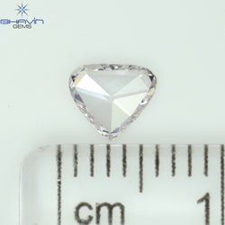 0.26 CT Heart Shape Natural Diamond Pink Color VS2 Clarity (5.38 MM)