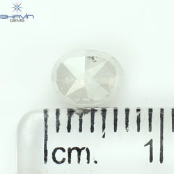 0.91 CT Oval Shape Natural Diamond White Color I3 Clarity (6.36 MM)