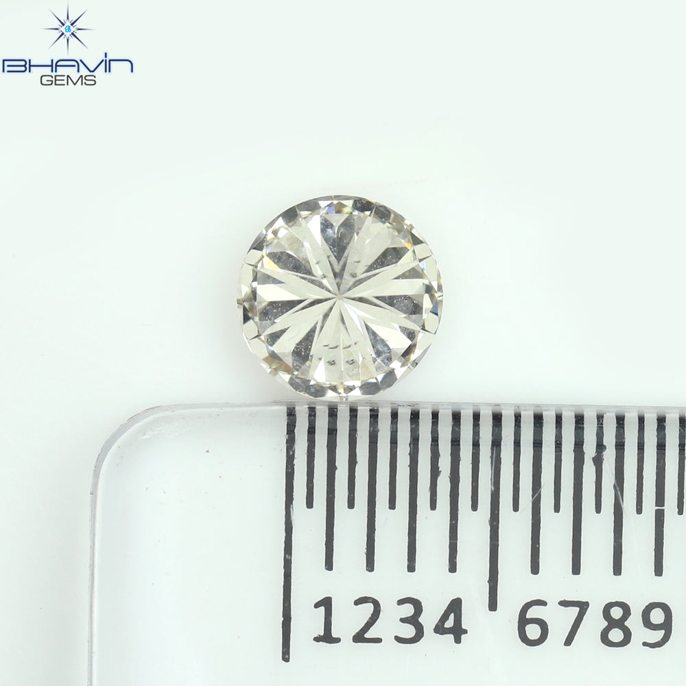 IGI Certified 0.50 CT White(J) Diamond Round Diamond Natural Loose Diamond VS2 Clarity (4.99 MM)