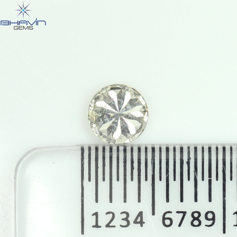IGI Certified 0.31 CT White(I) Diamond Round Diamond Natural Loose Diamond I1 Clarity (4.28 MM)