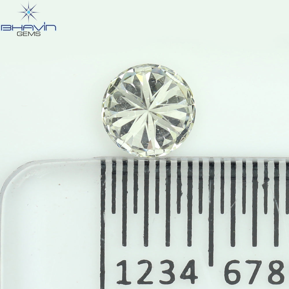 IGI Certified 0.31 CT Round Diamond White(J) Diamond Natural Loose Diamond SI1 Clarity (5.34 MM)