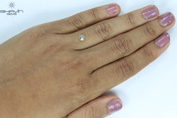 0.30 CT Round Shape Natural Loose Diamond Yellow Color VS2 Clarity (4.18 MM)