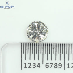IGI Certified 0.50 CT Round Diamond White(G) Diamond Natural Loose Diamond SI2 Clarity (5.02 MM)