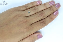 0.23 CT Round Shape Natural Loose Diamond White (M) Color SI1 Clarity (4.34 MM)