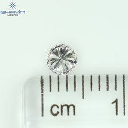 0.20 CT Round Shape Natural Diamond Pink Color VS1 Clarity (3.80 MM)