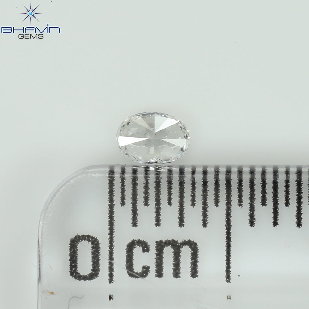 0.06 CT Oval Shape Natural Diamond White Color VS2 Clarity (3.15 MM)
