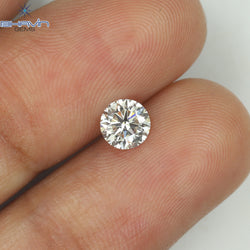 IGI Certified 0.50 CT White(J) Diamond Round Diamond Natural Loose Diamond VS2 Clarity (4.99 MM)