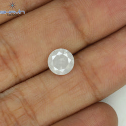 1.06 CT Round Shape Natural Loose Diamond White Color I3 Clarity (6.55 MM)