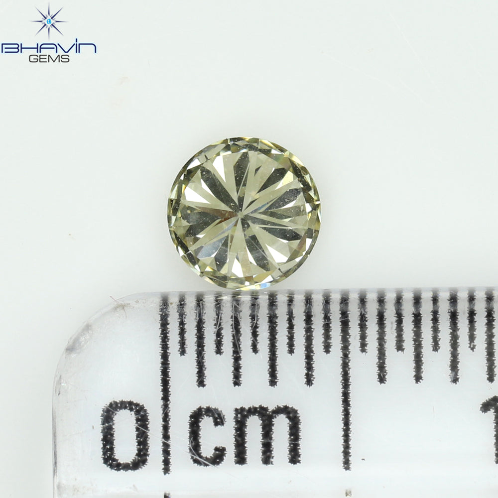 0.31 CT Round Shape Natural Loose Diamond White (L) Color VS1 Clarity (4.22 MM)