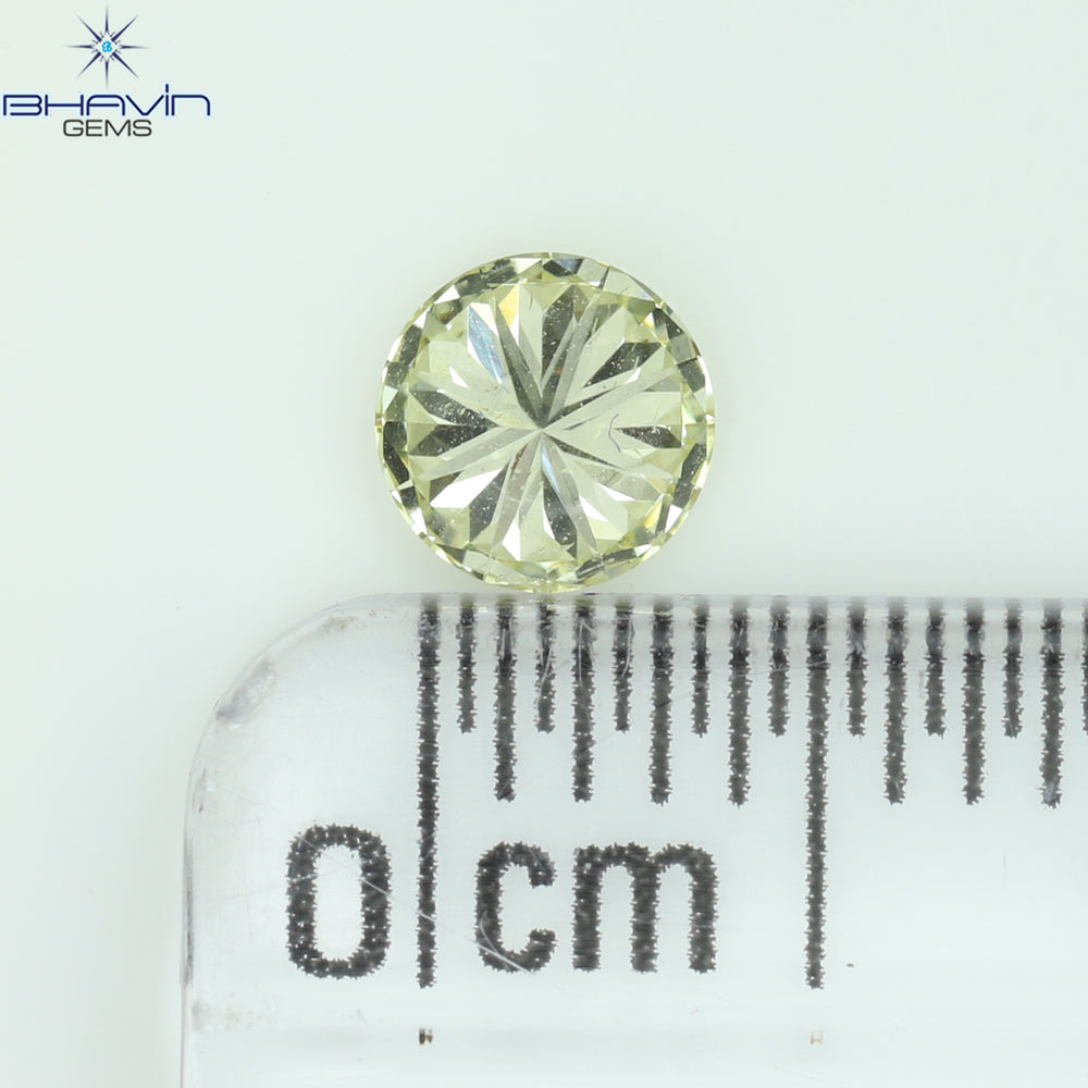 0.23 CT Round Shape Natural Loose Diamond White (M) Color SI1 Clarity (4.34 MM)