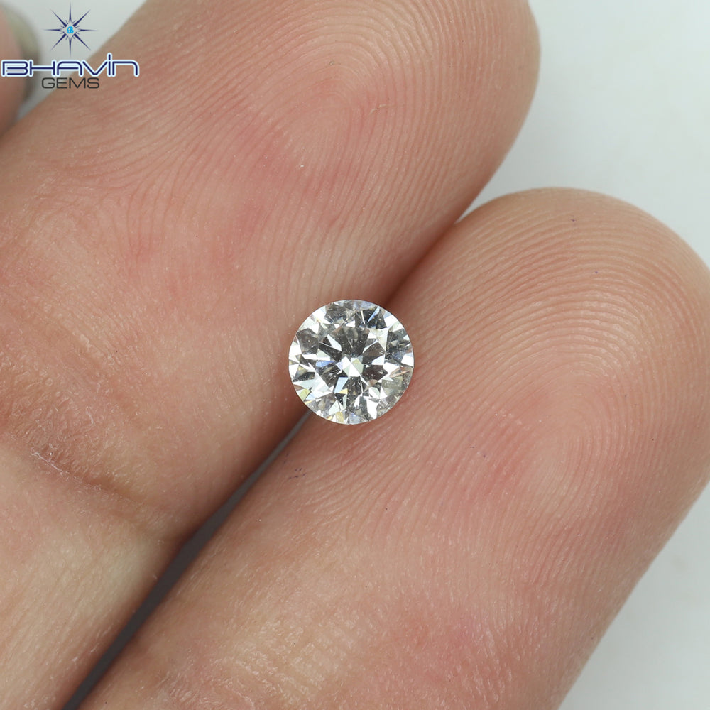IGI Certified 0.31 CT Round Diamond White(H) Diamond Natural Loose Diamond SI1 Clarity (4.32 MM)
