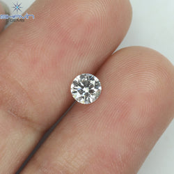 IGI Certified 0.31 CT Round Diamond White(H) Diamond Natural Loose Diamond SI1 Clarity (4.32 MM)