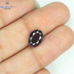 2.42 CT Oval Shape Natural Diamond Pink Brown Color VS1 Clarity (9.34 MM)
