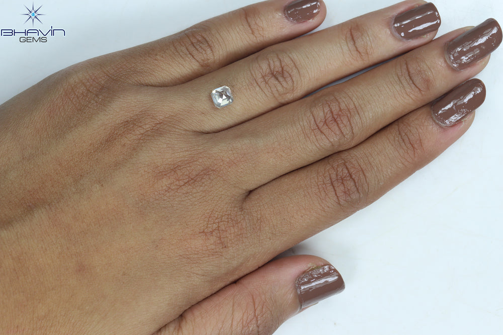 1.01 CT Asscher Diamond White Diamond Natural Loose Diamond Clarity VS1 (5.22 MM)