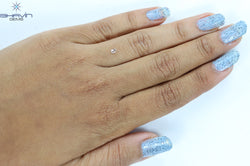 0.06 CT Oval Shape Natural Diamond White Color VS2 Clarity (3.15 MM)