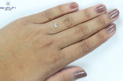 IGI Certified 0.31 CT Round Diamond White(J) Diamond Natural Loose Diamond SI1 Clarity (5.34 MM)