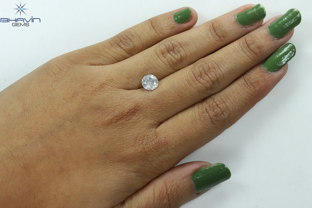 1.55 CT Round Shape Natural Loose Diamond White Color I3 Clarity (7.30 MM)