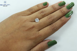 1.55 CT Round Shape Natural Loose Diamond White Color I3 Clarity (7.30 MM)