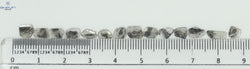 2.60 CT/14 Pcs Slice Shape Natural Diamond Salt And Pepper Color I3 Clarity (7.98 MM)