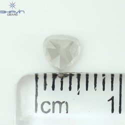 0.50 CT Heart Shape Natural Diamond White Color I3 Clarity (4.56 MM)