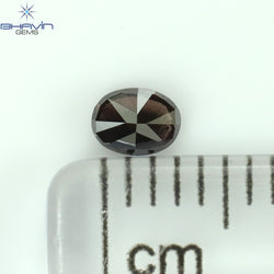 0.15 CT Oval Shape Natural Diamond Pink Color I3 Clarity (3.72 MM)