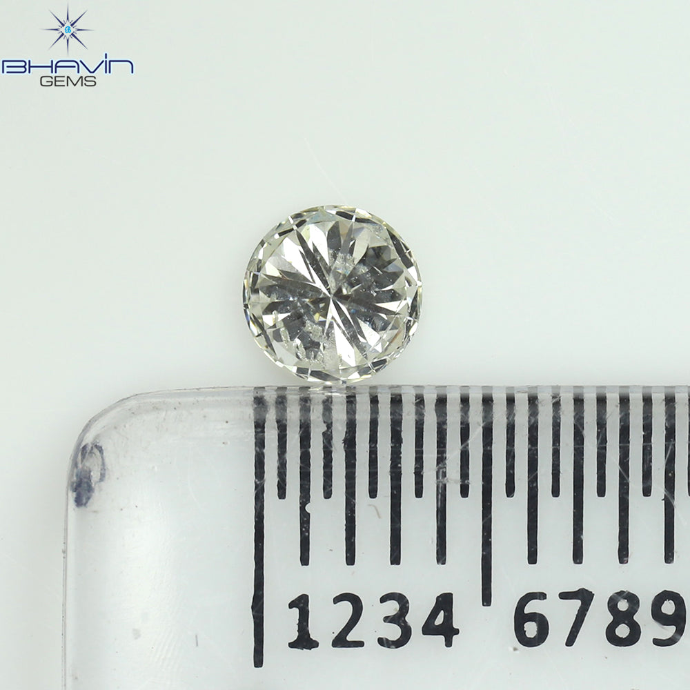 0.24 CT Round Shape Natural Loose Diamond White(G)  Color SI2 Clarity (3.93 MM)