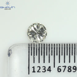 0.24 CT Round Shape Natural Loose Diamond White(G)  Color SI2 Clarity (3.93 MM)