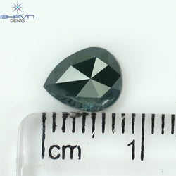 1.37 Pear Shape Natural Diamond Blue Color I3 Clarity (8.12 MM)