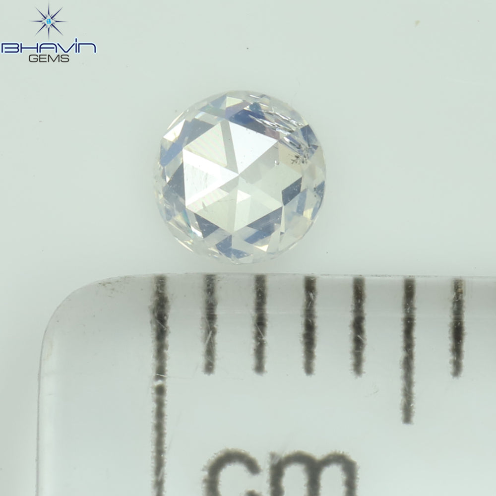 0.18 CT Round Rose Cut Shape Natural Diamond White Color SI2 Clarity (3.60 MM)