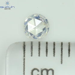 0.18 CT Round Rose Cut Shape Natural Diamond White Color SI2 Clarity (3.60 MM)