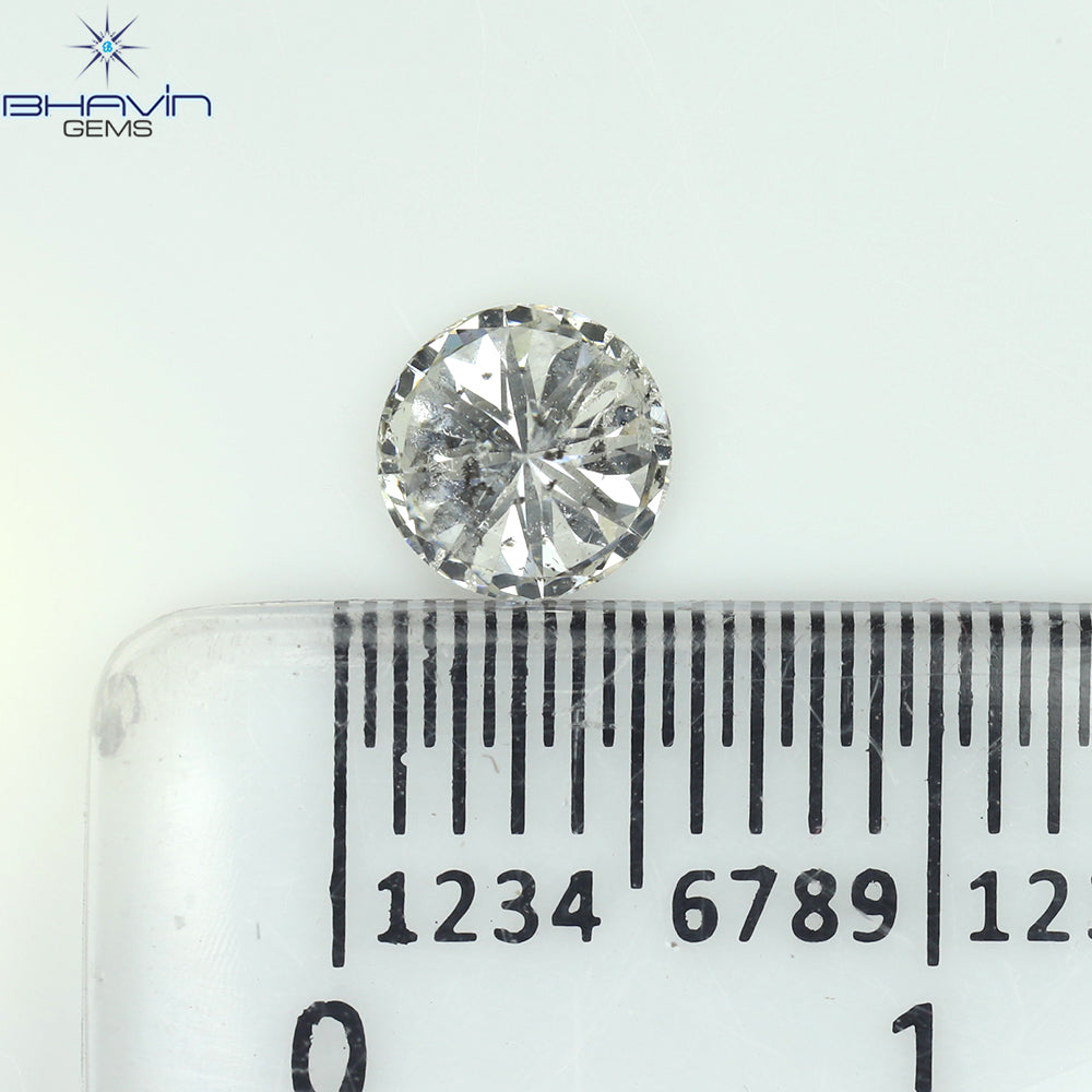 0.50 CT Round Shape Natural Loose Diamond White(G)  Color SI2 Clarity (5.01 MM)