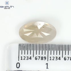 4.68 CT Oval Shape Natural Diamond White Color I2 Clarity (14.00 MM)