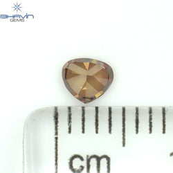 0.20 CT Heart Shape Enhanced Pink Color Natural Loose Diamond SI2 Clarity (3.91 MM)