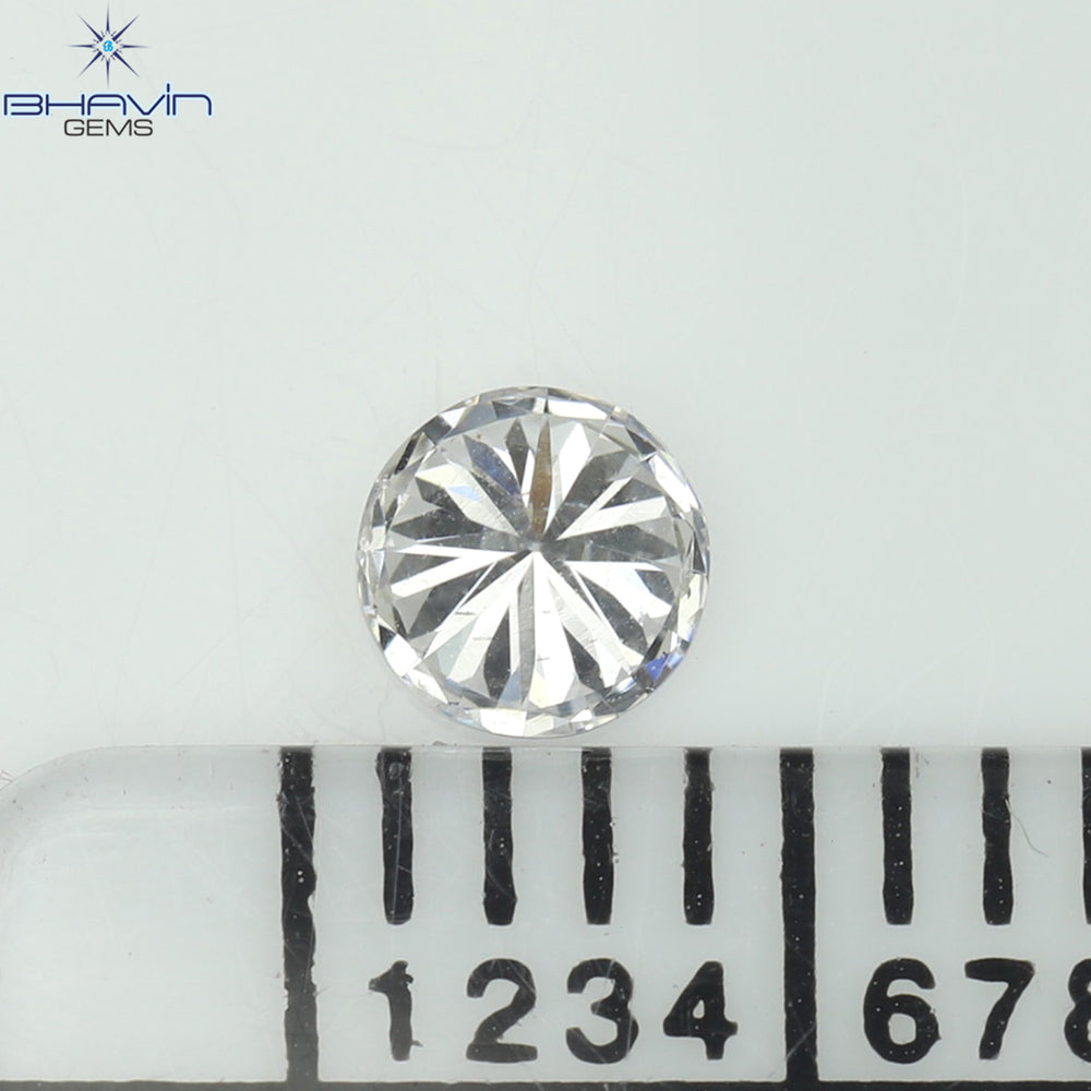0.17 CT Round Shape Natural Loose Diamond White(F) Color VS2 Clarity (3.54 MM)